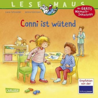 Книга LESEMAUS 86: Conni ist wütend Liane Schneider