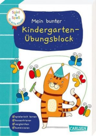 Книга Spiel+Spaß für KiTa-Kinder: Mein bunter Kindergarten-Übungsblock Anna Himmel