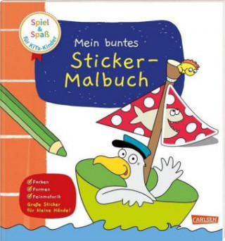 Kniha Spiel+Spaß für KiTa-Kinder: Mein buntes Sticker-Malbuch Anna Himmel