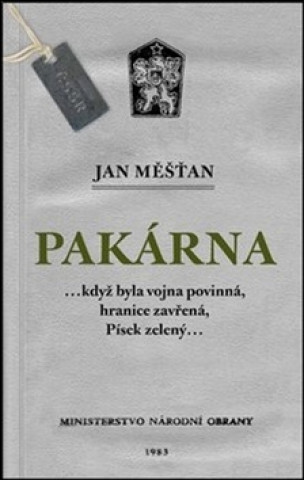 Kniha Pakárna Jan Měšťan