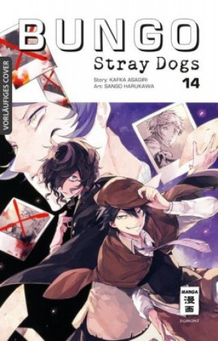 Könyv Bungo Stray Dogs 14 Kafka Asagiri