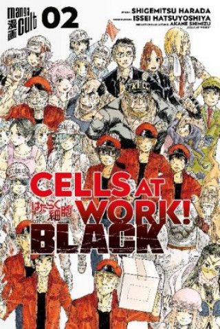 Boek Cells at Work! BLACK 2 Shigemitsu Harada