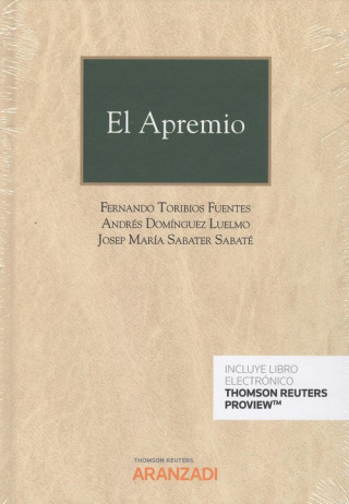 Книга EL APREMIO (DÚO) FERNANDO TORIBIOS