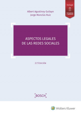 Könyv ASPECTOS LEGALES DE LAS REDES SOCIALES ALBERT AGUSTINAY