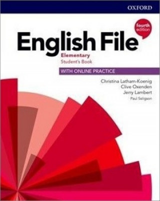 Kniha English File Fourth Edition Elementary  (Czech Edition) Oxford University Press