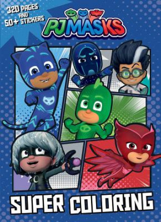 Libro PJ Masks Super Coloring Editors of Studio Fun International