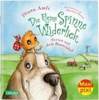 Carte Maxi Pixi 313: VE 5 Die kleine Spinne Widerlich: Ferien auf dem Bauernhof (5 Exemplare) Diana Amft