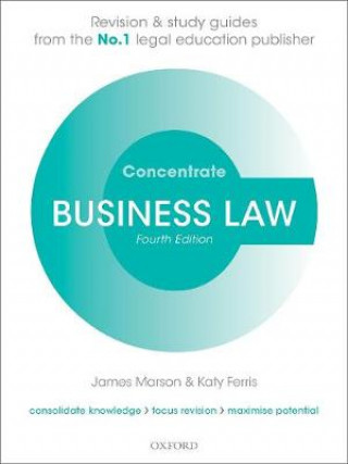 Kniha Business Law Concentrate JAMES; FERRI MARSON