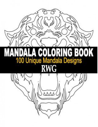 Książka Mandala Coloring Book Rwg