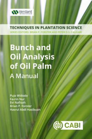 Kniha Bunch and Oil Analysis of Oil Palm Widodo