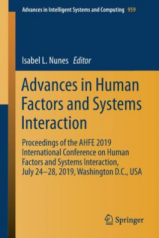 Carte Advances in Human Factors and Systems Interaction Isabel L. Nunes