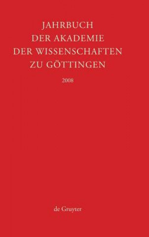 Knjiga 2008 Akademie Der Wissenschaften