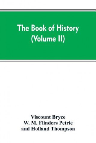 Kniha Book of history Viscount Bryce