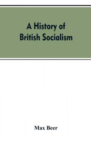 Książka history of British socialism Max Beer