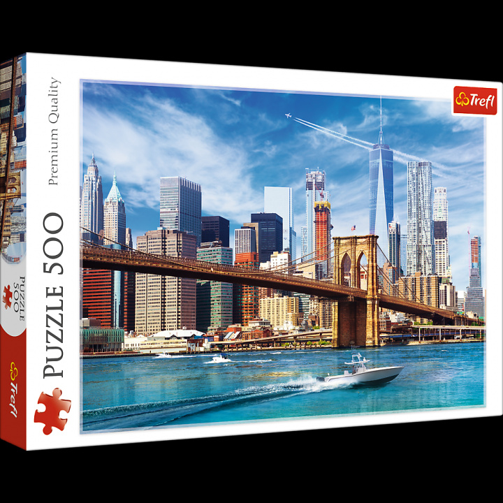 Joc / Jucărie Puzzle Widok na Nowy Jork 500 