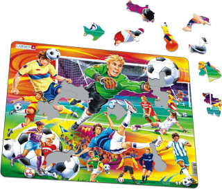 Hra/Hračka Puzzle MAXI - Fotbal - soccer/65 dílků 