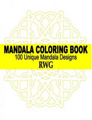 Książka Mandala Coloring Book Rwg