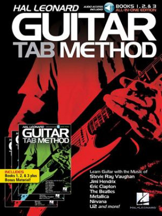 Kniha Hal Leonard Guitar Tab Method: Books 1, 2 & 3 All-In-One Edition! Hal Leonard Corp