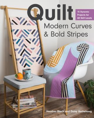 Książka Quilt Modern Curves & Bold Stripes Heather Black