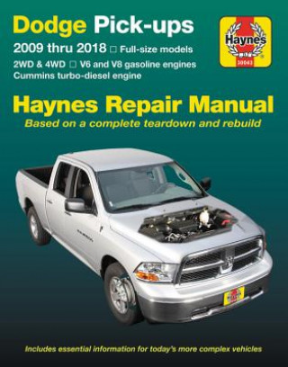 Könyv Dodge V6 & V8 Gas & Cummins Turbo-Diesel Pick-Ups (09-18) Haynes Repair Manual Editors Of Haynes Manuals