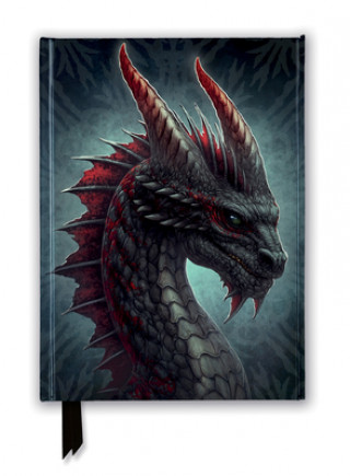 Календар/тефтер Kerem Beyit: Fierce Dragon (Foiled Journal) Flame Tree Studio