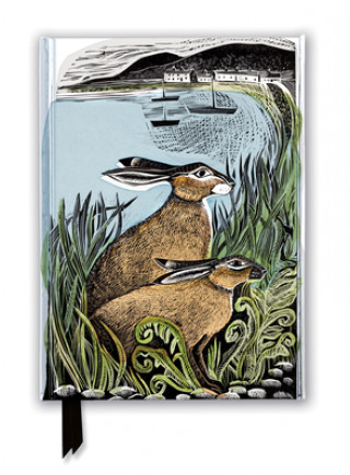 Calendar / Agendă Angela Harding: Rathlin Hares (Foiled Journal) Flame Tree Studio