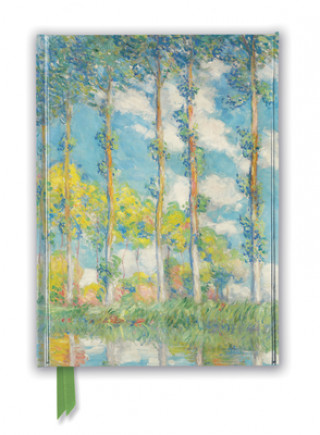 Kalendarz/Pamiętnik Claude Monet: The Poplars (Foiled Journal) Flame Tree Studio