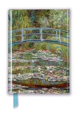 Naptár/Határidőnapló Claude Monet: Bridge over a Pond of Water Lilies (Foiled Pocket Journal) Flame Tree Studio