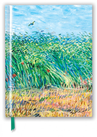 Naptár/Határidőnapló Vincent van Gogh: Wheat Field with a Lark (Blank Sketch Book) Flame Tree Studio