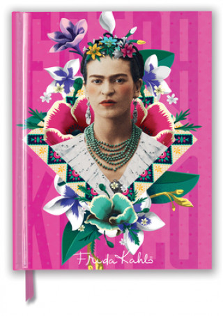 Naptár/Határidőnapló Frida Kahlo Pink (Blank Sketch Book) Flame Tree Studio
