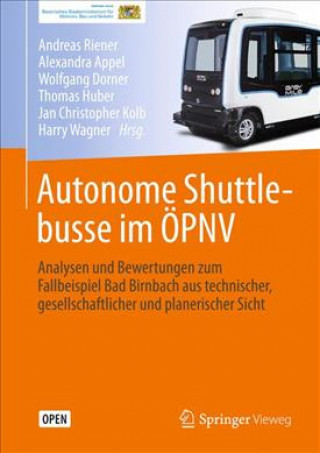 Kniha Autonome Shuttlebusse im OPNV Andreas Riener