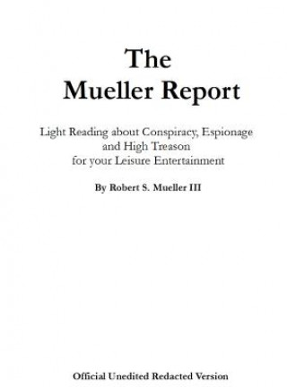 Buch Mueller Report Robert S. Mueller