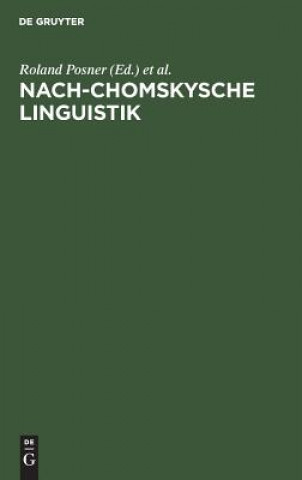 Kniha Nach-Chomskysche Linguistik Roland Posner