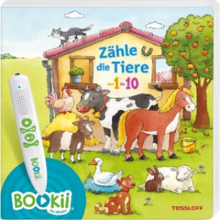 Kniha BOOKii® Zähle die Tiere von 1 bis 10 Tessloff Verlag