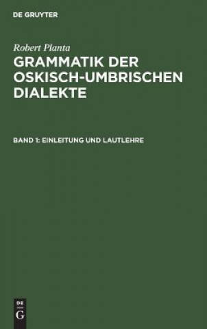 Könyv Einleitung und Lautlehre Robert Planta