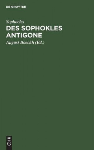 Carte Des Sophokles Antigone Sophocles