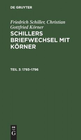 Könyv 1793-1796 Friedrich Schiller