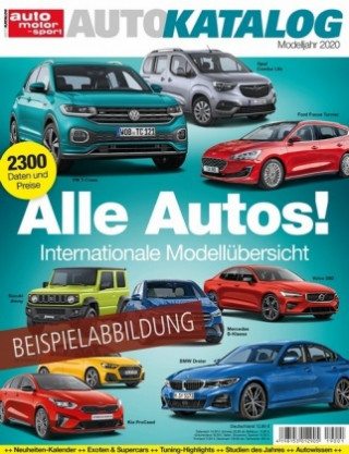 Kniha Auto-Katalog 2020 