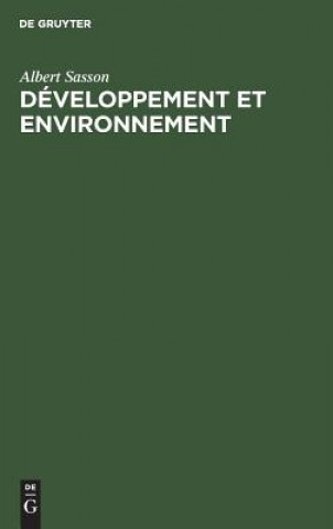 Knjiga Developpement et environnement Albert Sasson