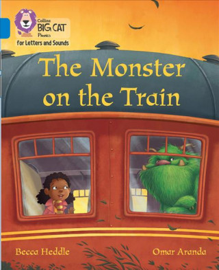 Kniha Monster on the Train Becca Heddle