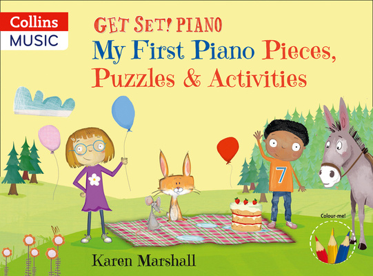 Kniha My First Piano Pieces, Puzzles & Activities Karen Marshall