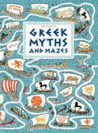 Könyv Greek Myths and Mazes Jan Bajtlik