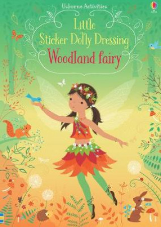 Carte Little Sticker Dolly Dressing Woodland Fairy Fiona Watt