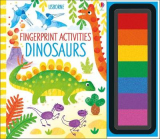 Книга Fingerprint Activities Dinosaurs Fiona Watt