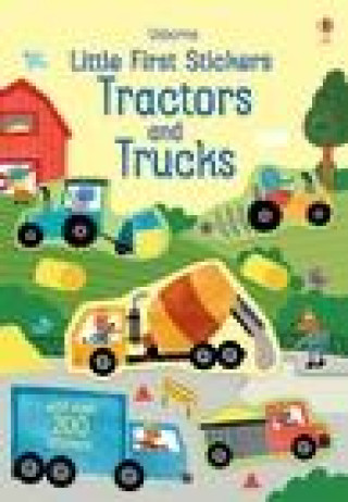 Książka Little First Stickers Tractors and Trucks Hannah Watson