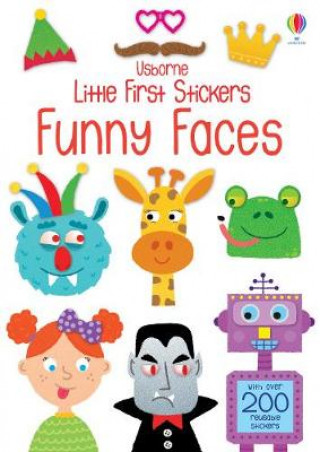 Knjiga Little First Stickers Funny Faces Krysia Ellis