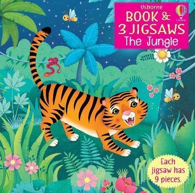 Kniha Usborne Book and 3 Jigsaws: The Jungle Sam Taplin