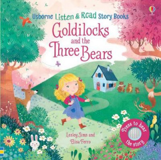 Knjiga Goldilocks and the Three Bears Lesley Sims