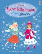 Könyv Sticker Dolly Dressing Christmas Leonie Pratt