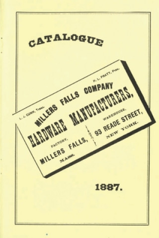 Kniha Millers Falls Co. 1887 Catalog Emil Pollak